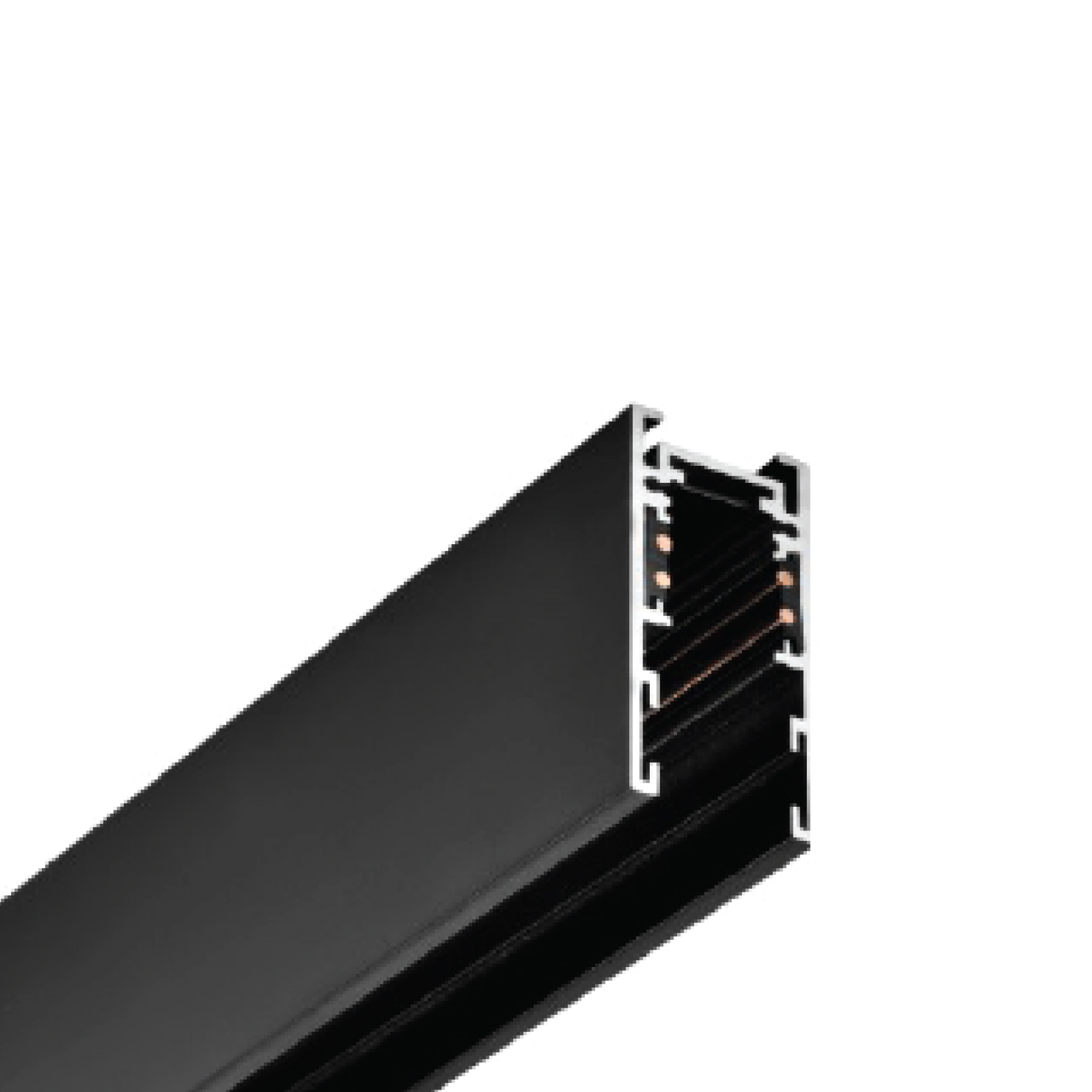 DL40 Magnetik Sıva Üstü Alüminyum Ray - 1Mt.